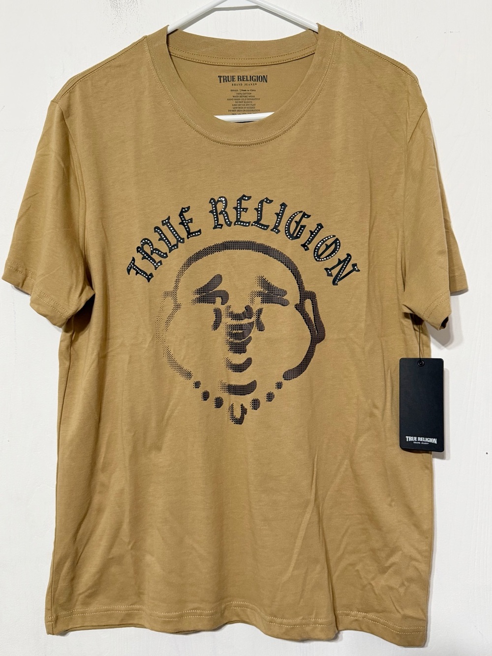 True Religion Studded Buddha Tee T Shirt